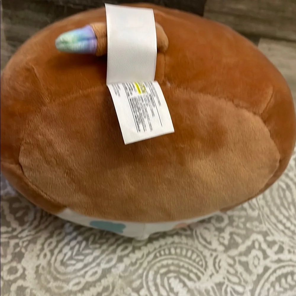 Squishmallows‎ 7.5” Griella Brown Rainbow Spot Cow Release 2022 Kellytoy